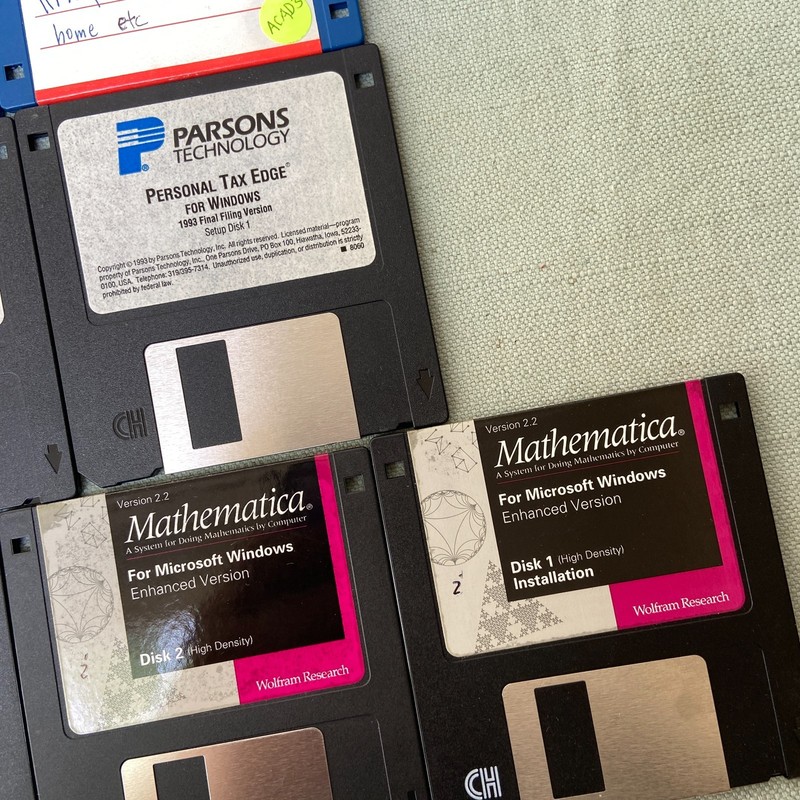Software Lot 3.5” Planix Home Autocad Mathematica MathCad DesignCad SolidBuilder gallery