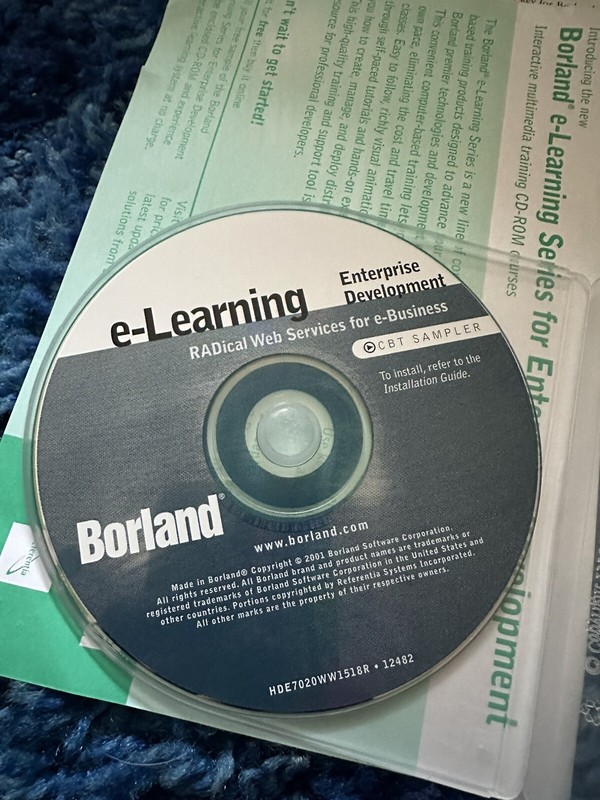 Borland Enterprise Server ! Two original disks with Serial & Authorization KEY ! gallery