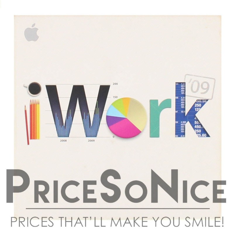 Apple iWork ’09 Family Pack – NEW Open Box – 5-User License – Productivity Suite
