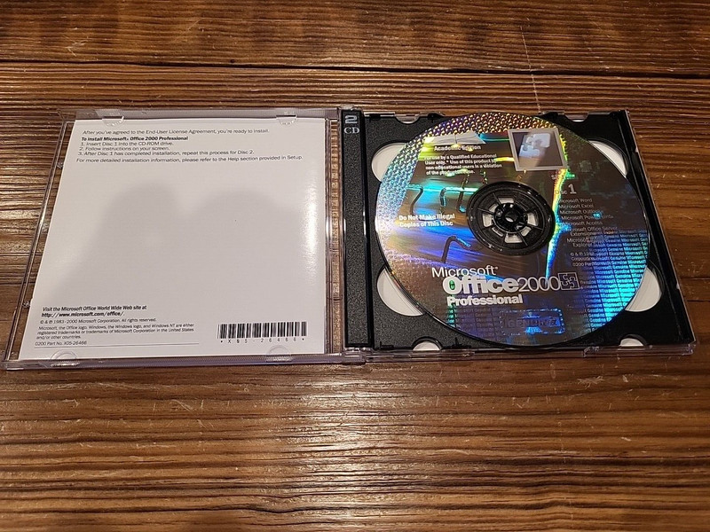 Microsoft Office 2000 Professional Academic Edition with Product Key. SR-1 gallery