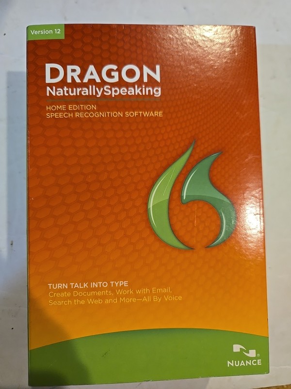 Dragon Naturally Speaking NewHome Edition Speech Recognition Version 12