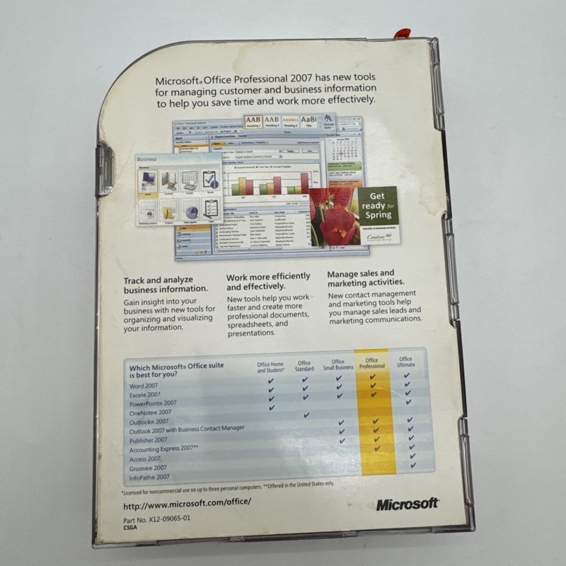 Microsoft Office Professional 2007 Upgrade with Product Key gallery