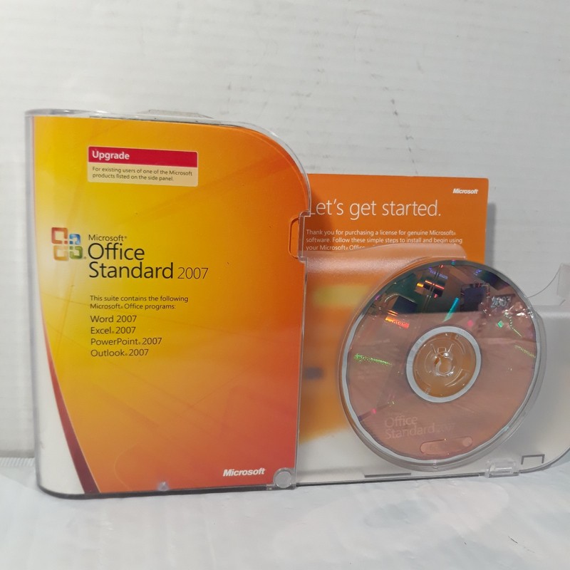 Microsoft Office Standard Upgrade 2007 With Product Key included