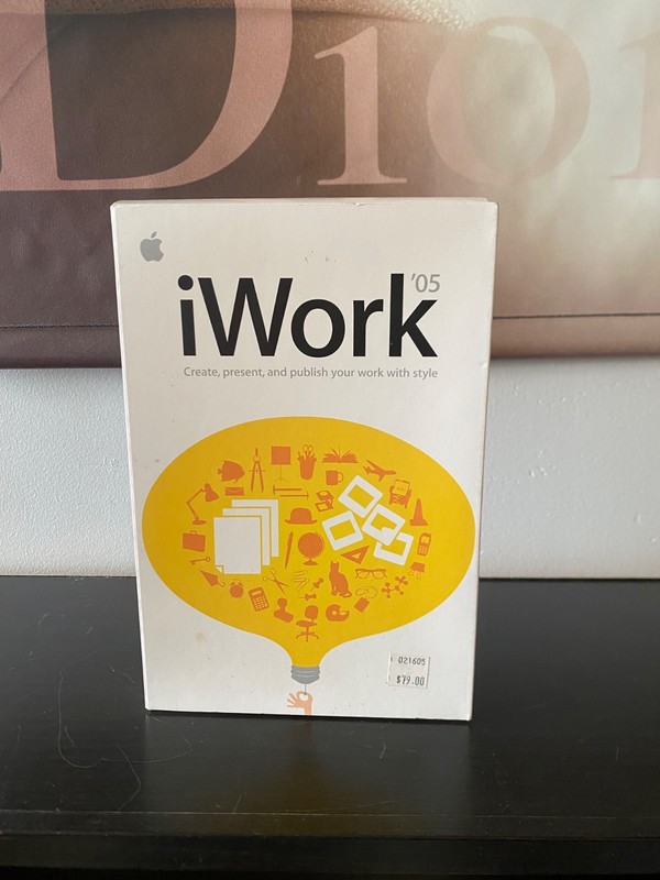 RARE 2005 Apple iWork 05 BRAND NEW SEALED – FAST SHIPPING🚛💨