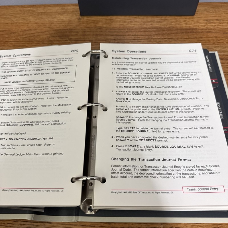 MAS 90 Evolution/2 . Master Accounting Series Manual General Ledger NO SOFTWARE gallery