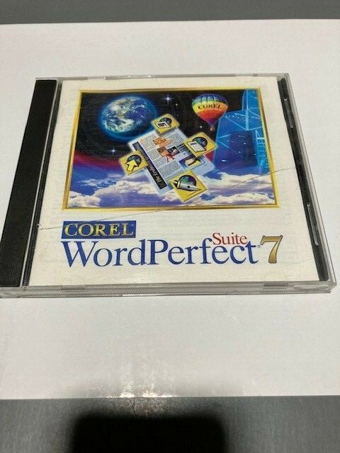 Corel WordPerfect Suite 7 Windows 95 CD gallery