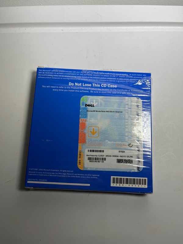 Microsoft Works Suite 2003 Software CD - Comes With Product Key gallery