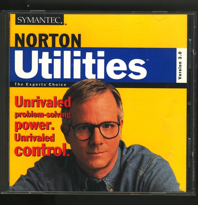 Vintage Symantec Norton Utilities Software Version 2.0 For Windows 95 CD ROM NOS
