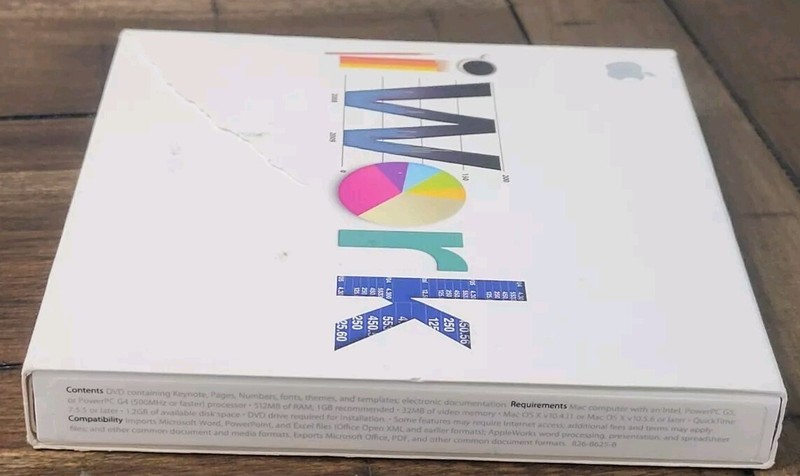 Apple iWork '09 Full Version for Mac MB942Z/A gallery