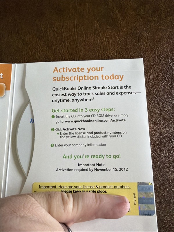Intuit QuickBooks Online 2011 Small Business Accounting - Cd And Reg Code gallery