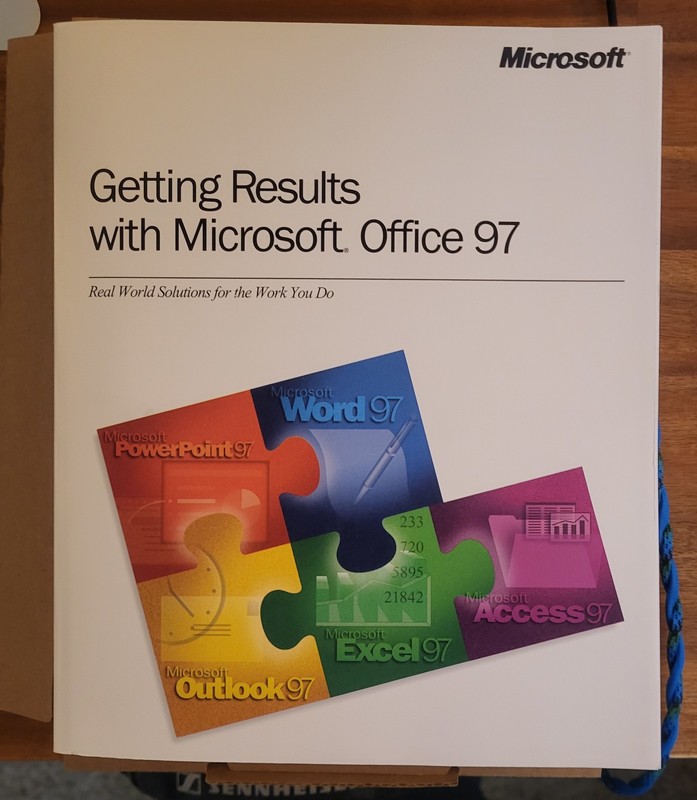 Microsoft Office 97 Standard Edition Windows Upgrade PC, 1996 Big Box gallery