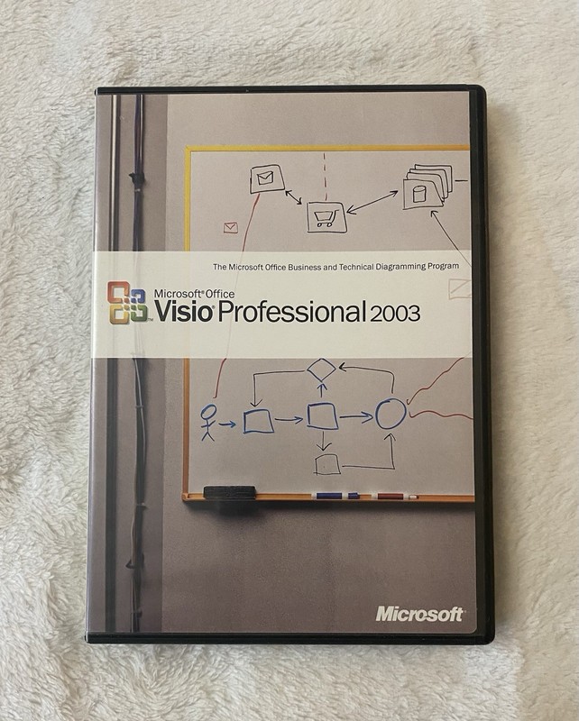 Microsoft Office Visio Professional 2003 With Product Key ~ READ DESCRIPTION!