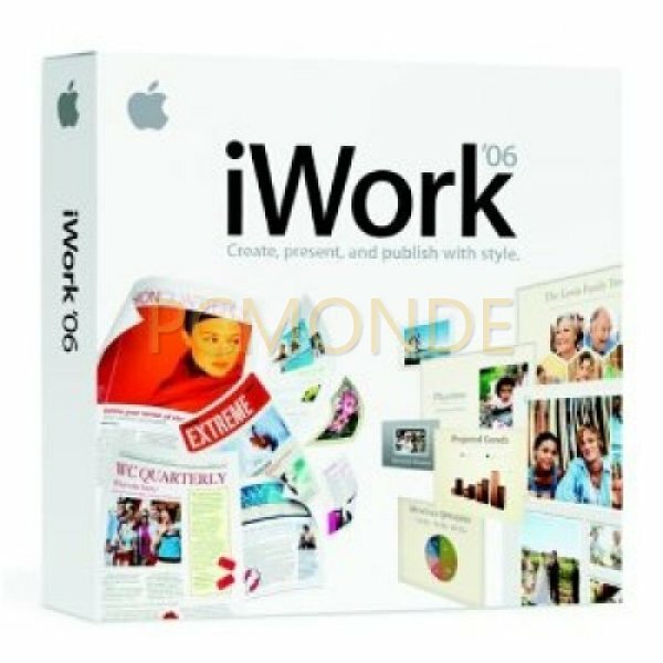 Apple iWork ’06 – Family Pack – Mac DVD (MA224Z/A)