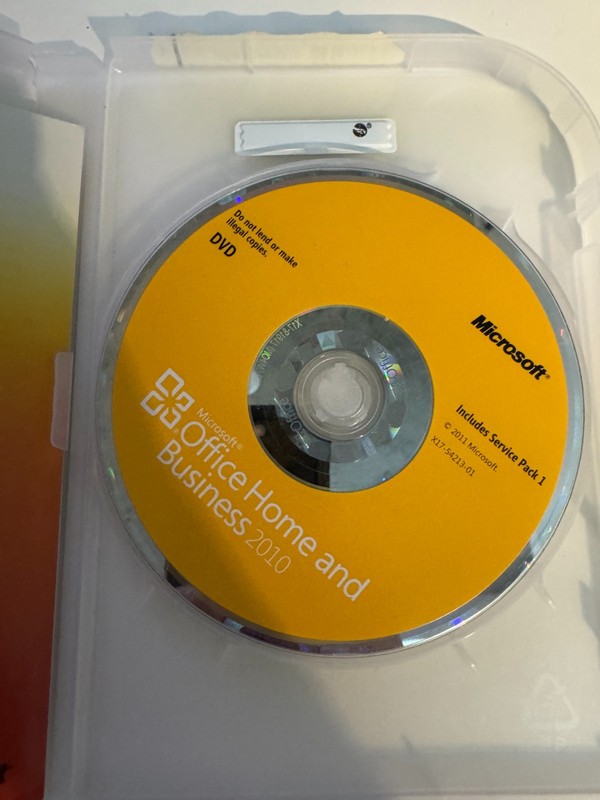 Microsoft Office Home and Business 2010 Windows 1 Disc With Product Key gallery