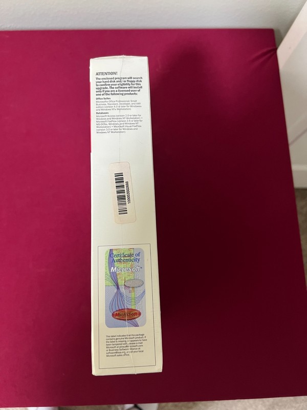 Microsoft Access 2000 (Unopened Factory Sealed) gallery