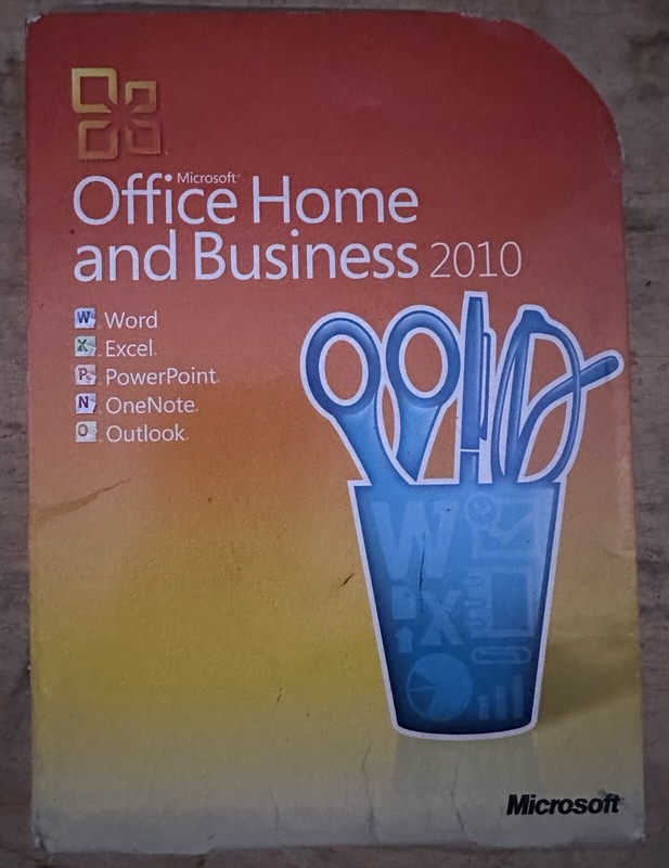 Microsoft Office 2010 Home and Business Licensed For 2 PCs Full Retail Box