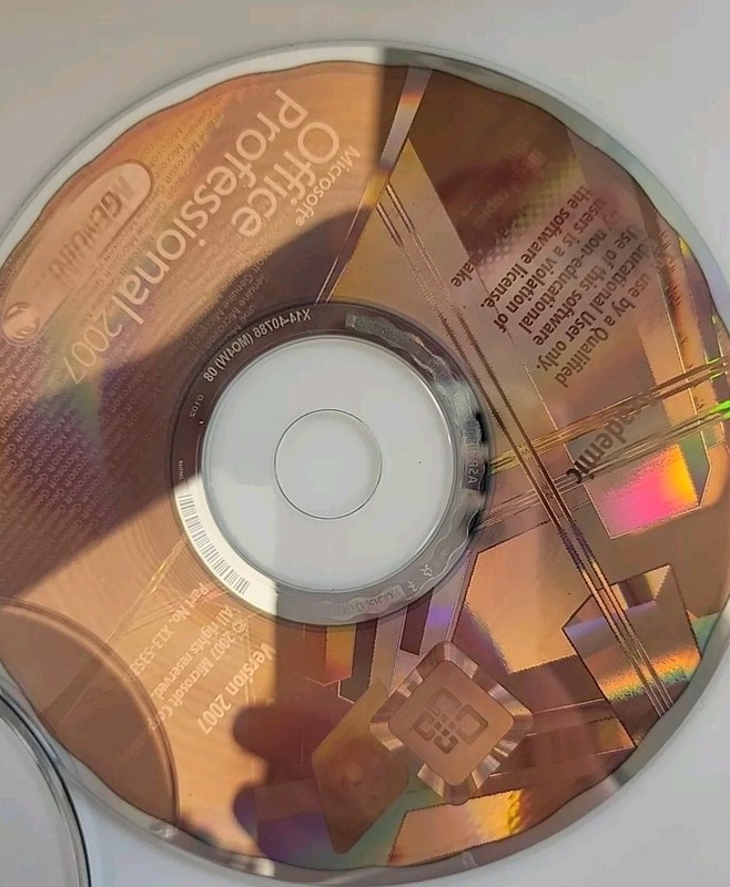 MS Office Pro 2007 Upgrade For Academic Use Only Used 2 Disks gallery