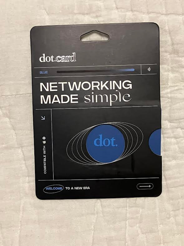 Dot.Card Blue – Networking Card – Digital Business Card – New