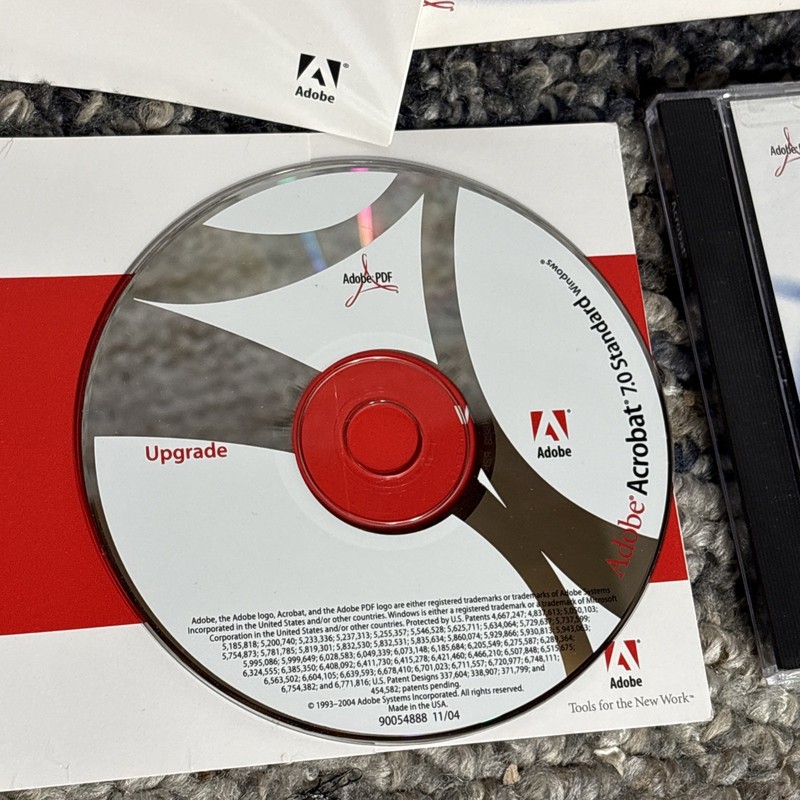 Adobe Acrobat 7.0 Standard " UPGRADE " CD - Windows w/ Serial Number gallery