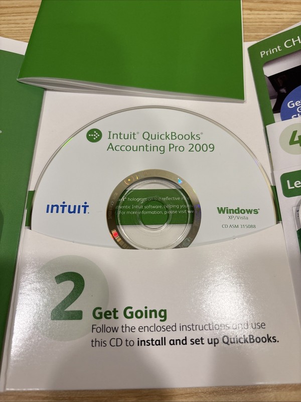 Intuit QuickBooks Pro 2009 Accounting Software For Windows + Learning Quickbooks gallery