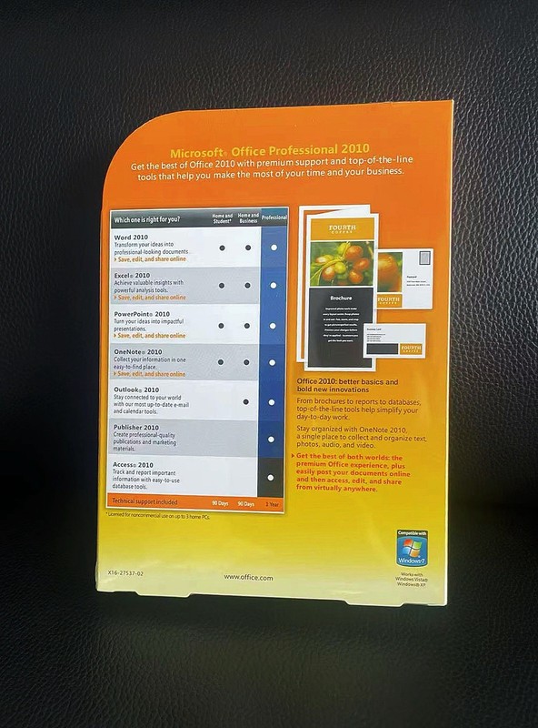 Microsoft Office 2010 Professional (For 7/PCs-Verified) Retail FULL VERSION New gallery