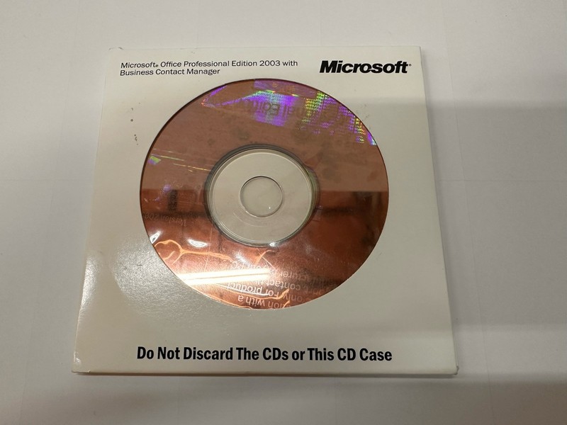 Microsoft Office Small Business Edition 2003 w/ BCM 2-CDs Product Key Included