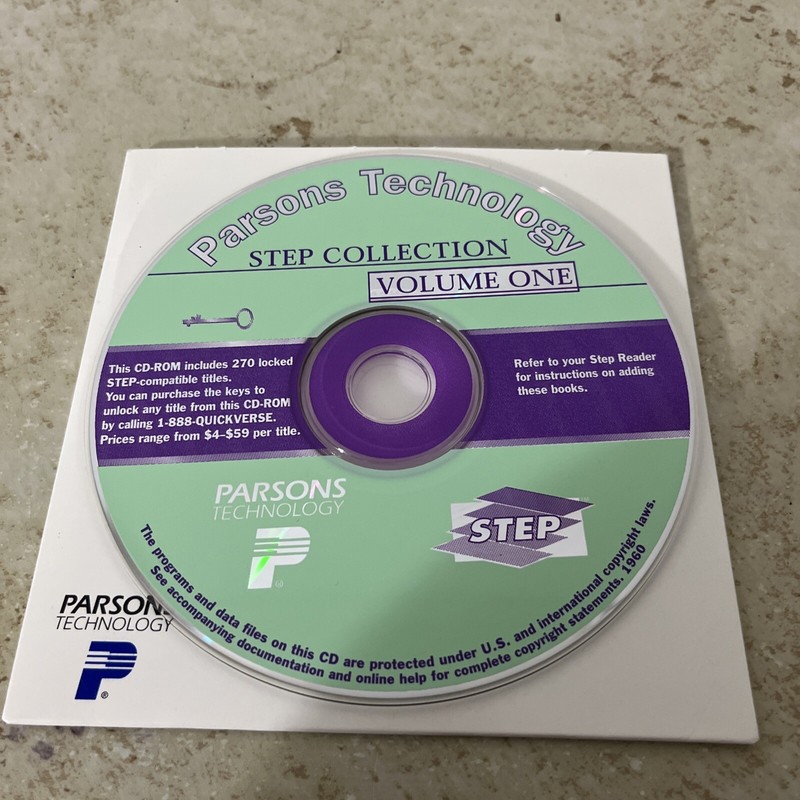 Parsons Technology Software Step Collection Volume One