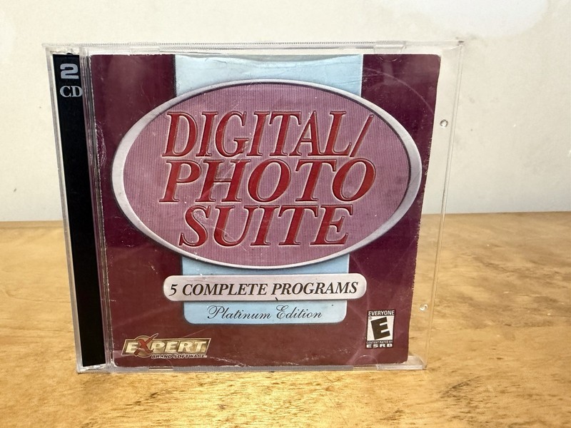 Digital Photo Suite Complete Program Two Disc Expert Brand 2000 Photo Play