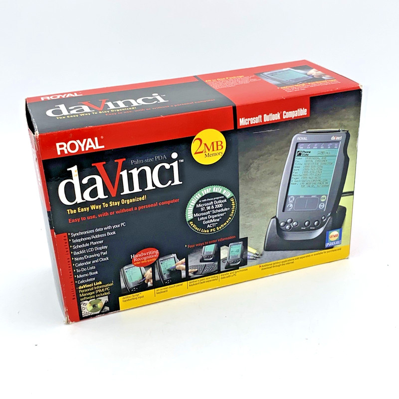 Royal DV2 2MB PDA Palm Microsoft Outlook 97, 98, 2000 + Schedule / Mint! gallery
