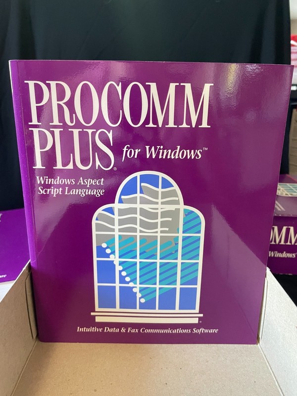 Vintage Procomm Plus for Windows – Intuitive Data & Fax Communications Software