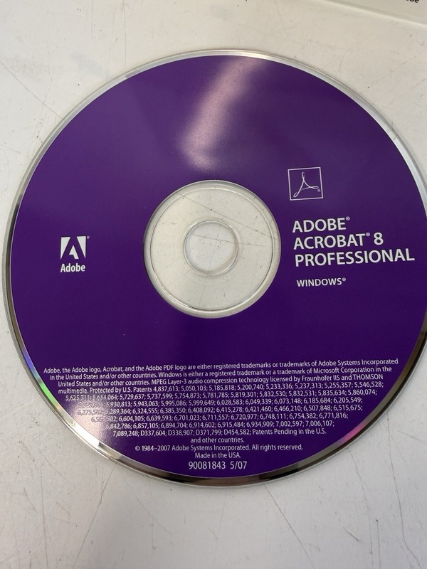 Adobe Acrobat 8 Professional for Windows Software gallery