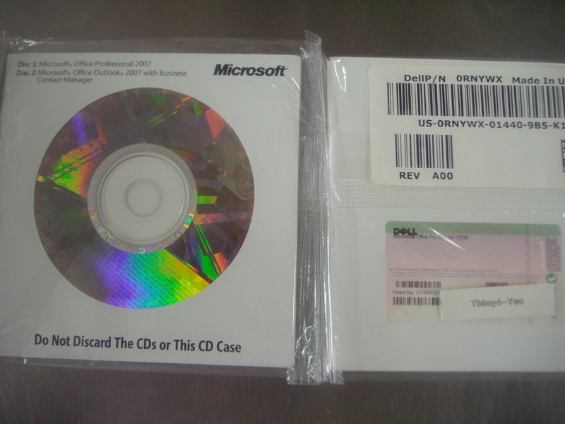 Microsoft Office 2007 Professional Full English Version MS Pro=BRAND NEW SEALED= gallery