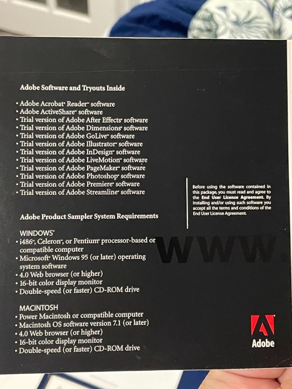 Vintage Adobe Acrobat 4.0 Manuals Product Sampler CD Software Paperwork Lot 2001 gallery