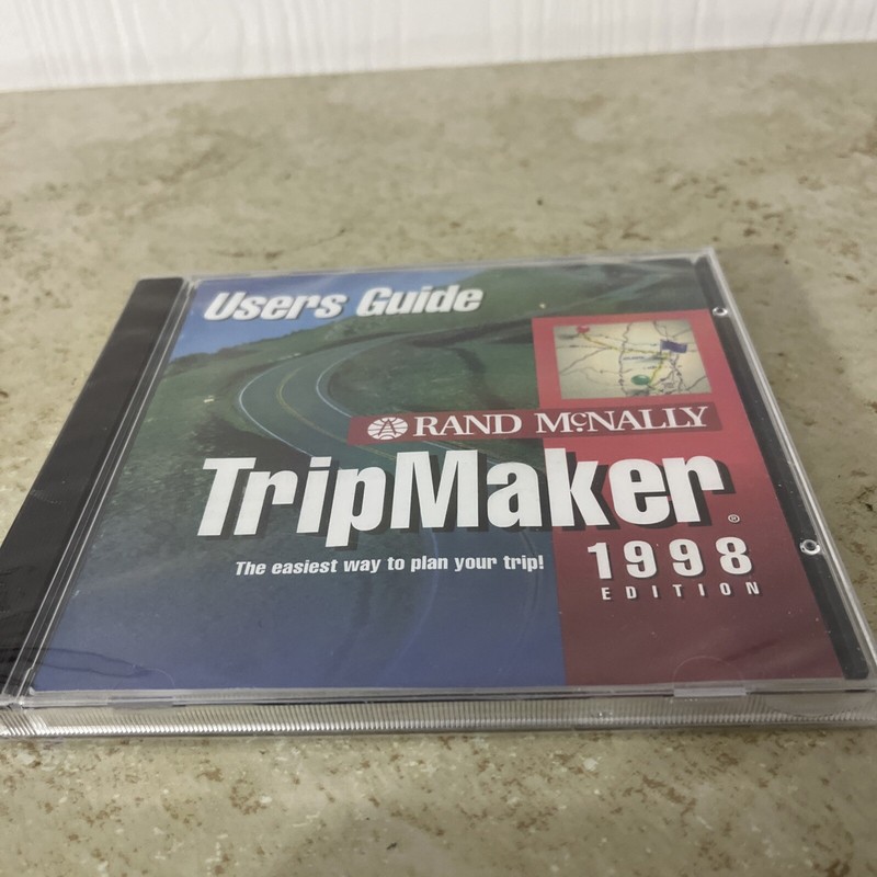 Rand McNally Tripmaker 1998 Edition Users Guide PC Computer Software Program gallery