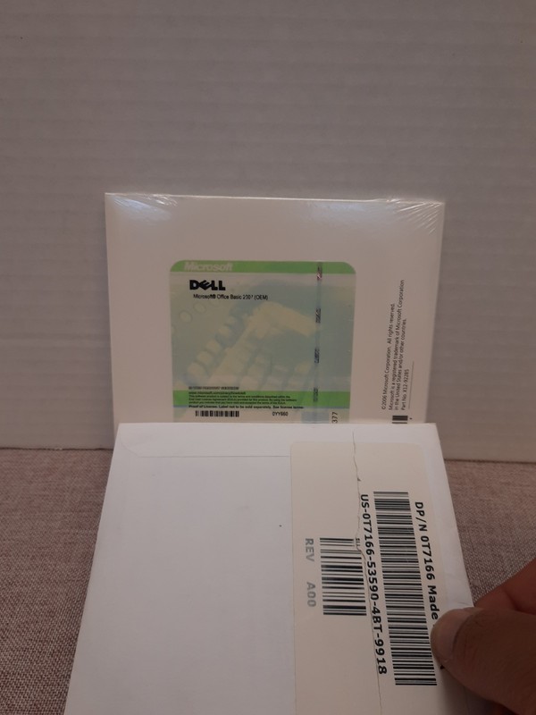 Microsoft Office Basic 2007 Full Version Dell 0YY660 W/ Product Key gallery