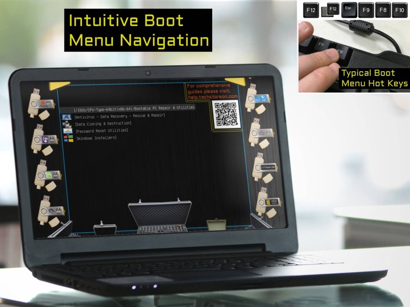 IT Repair USB App Set Antivirus Data Recovery Maintenance Password Reset Drivers gallery