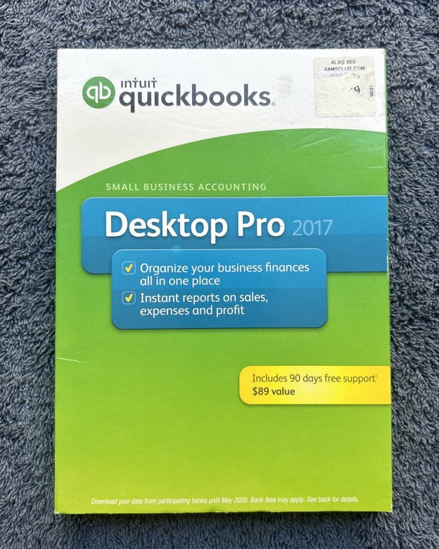 Intuit Quickbooks Desktop Pro 2017 (Windows PC) Small Business Accounting SEALED gallery
