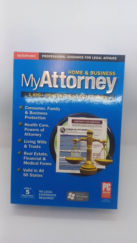 New Sealed Home & Business My Attorney Software
