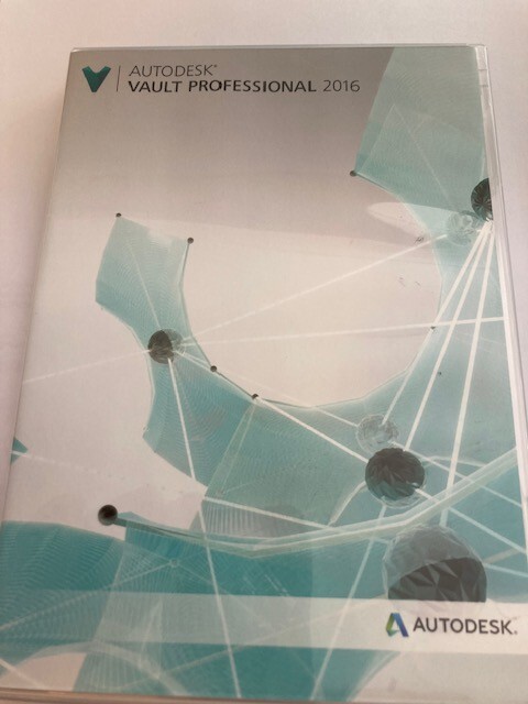 Genuine Autodesk Vault Professional 2016 – Recovery Media