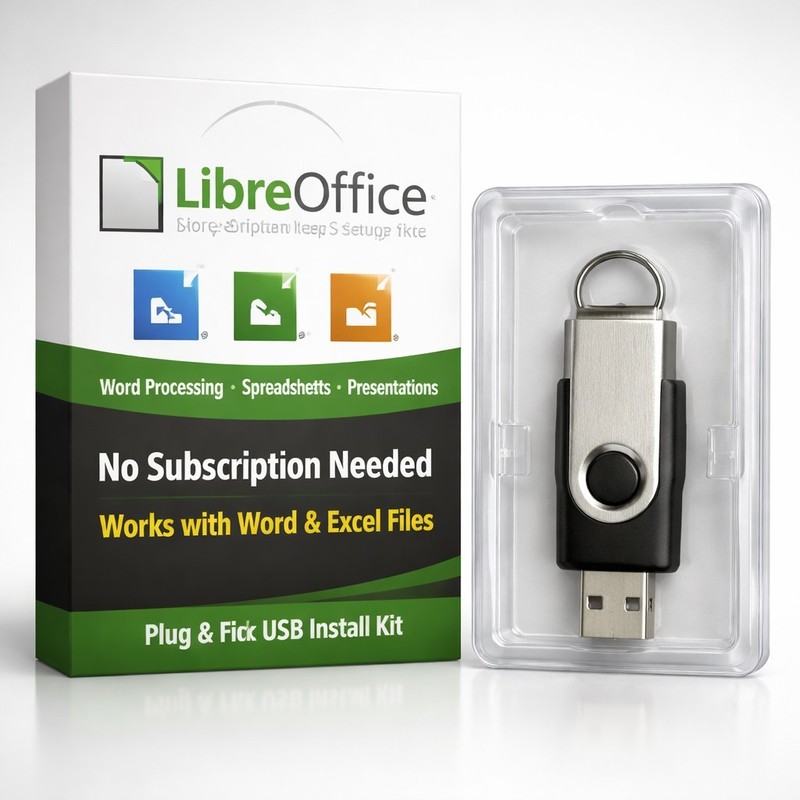 LibreOffice USB No Subscription Office Suite Word Excel PowerPoint Alt | Easy gallery