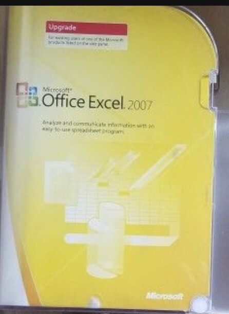 Microsoft Office Excel 2007 Upgrade