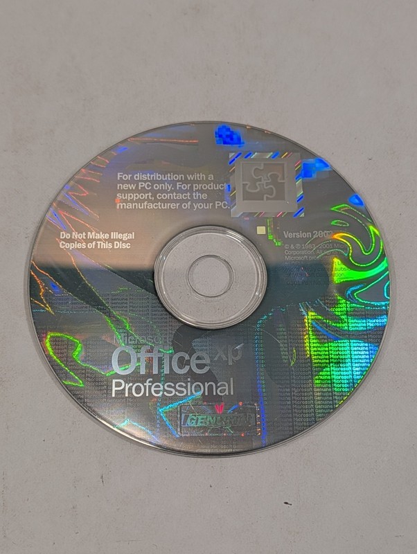 Microsoft Office XP Professional 2002 | OEM Disc | DISC ONLY
