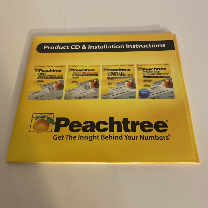 2003 Sage Peachtree Accounting Standard Edition For Windows PC gallery
