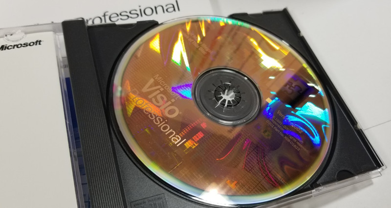 Microsoft Visio Professional Version 2002 Vintage Big Box Software PC Windows gallery