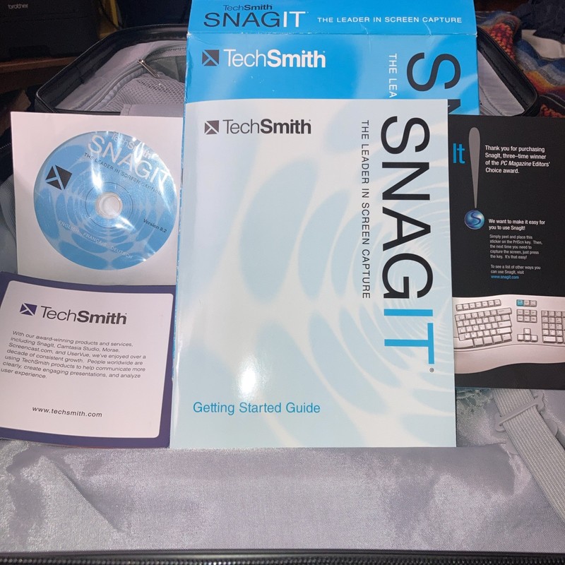 Techsmith Snagit 2006 Windows Version 8.2 Windows Vista Certified Software