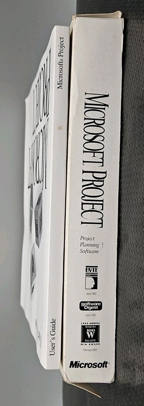 Windows Microsoft Project v4.0 Vintage Software 3.5" DISKETTES *Untested As-Is* gallery