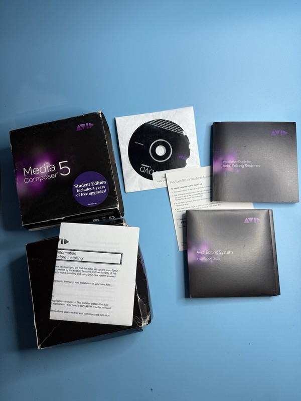 Avid Media Composer 5 Video Editing Software - Student Edition - Software Only