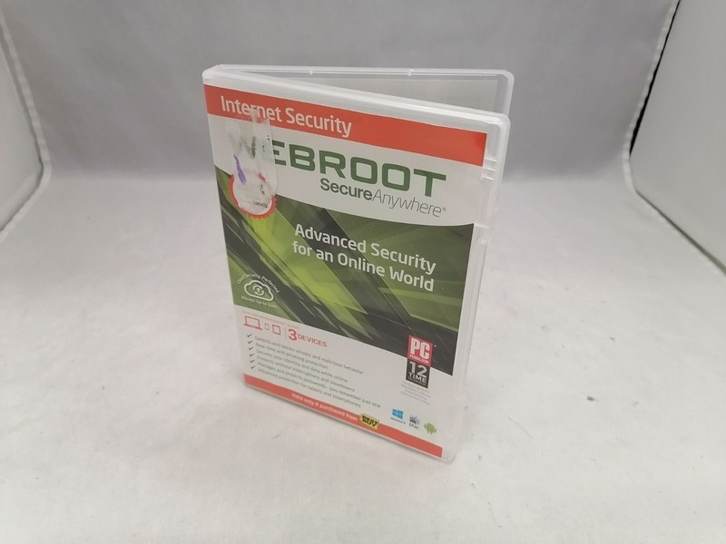 Webroot Secure Anywhere Internet Security Install CD