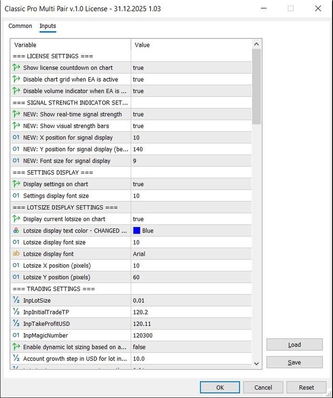 🔥 Classic BOT Pro License 📉 MT5 Expert Advisor 🚀 6 Months License 🎯 gallery
