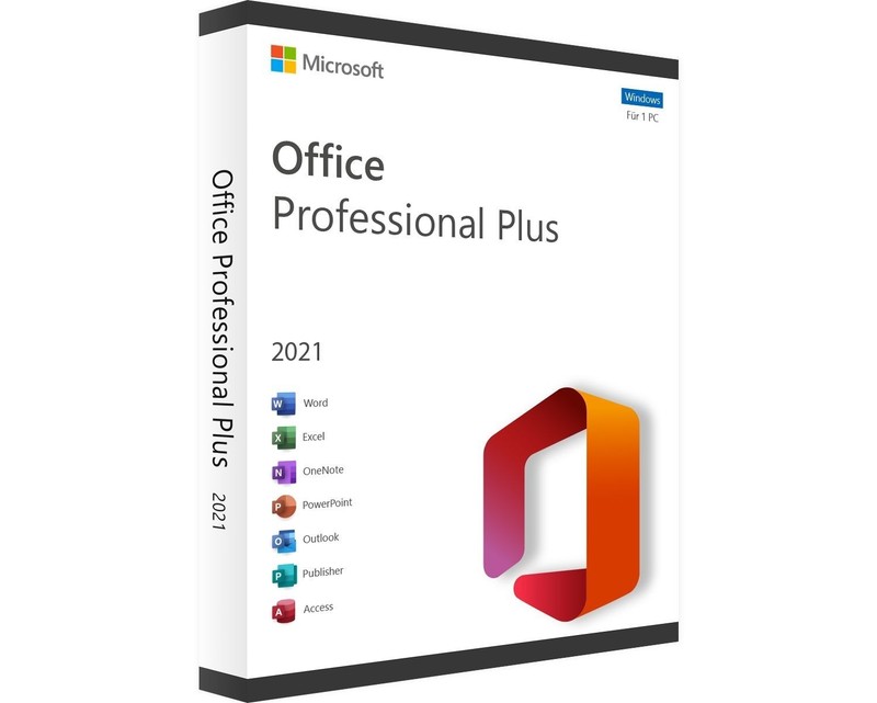 Microsoft Office 2021 Professional Plus For 1PC Windows USB version